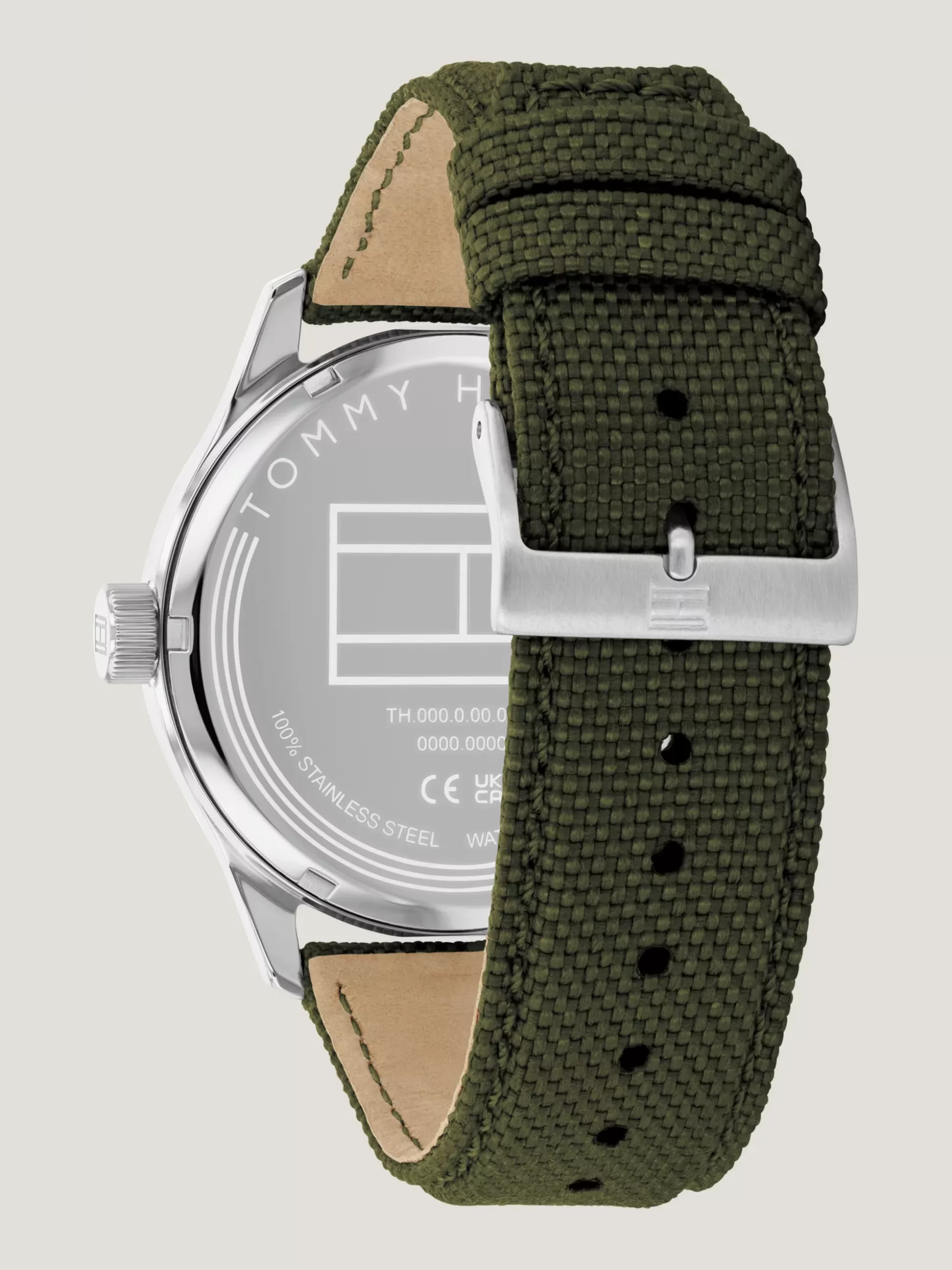 Tommy Hilfiger Zegarki^Zegarek Ze Stali Nierdzewnej Z Paskiem CORDURA®