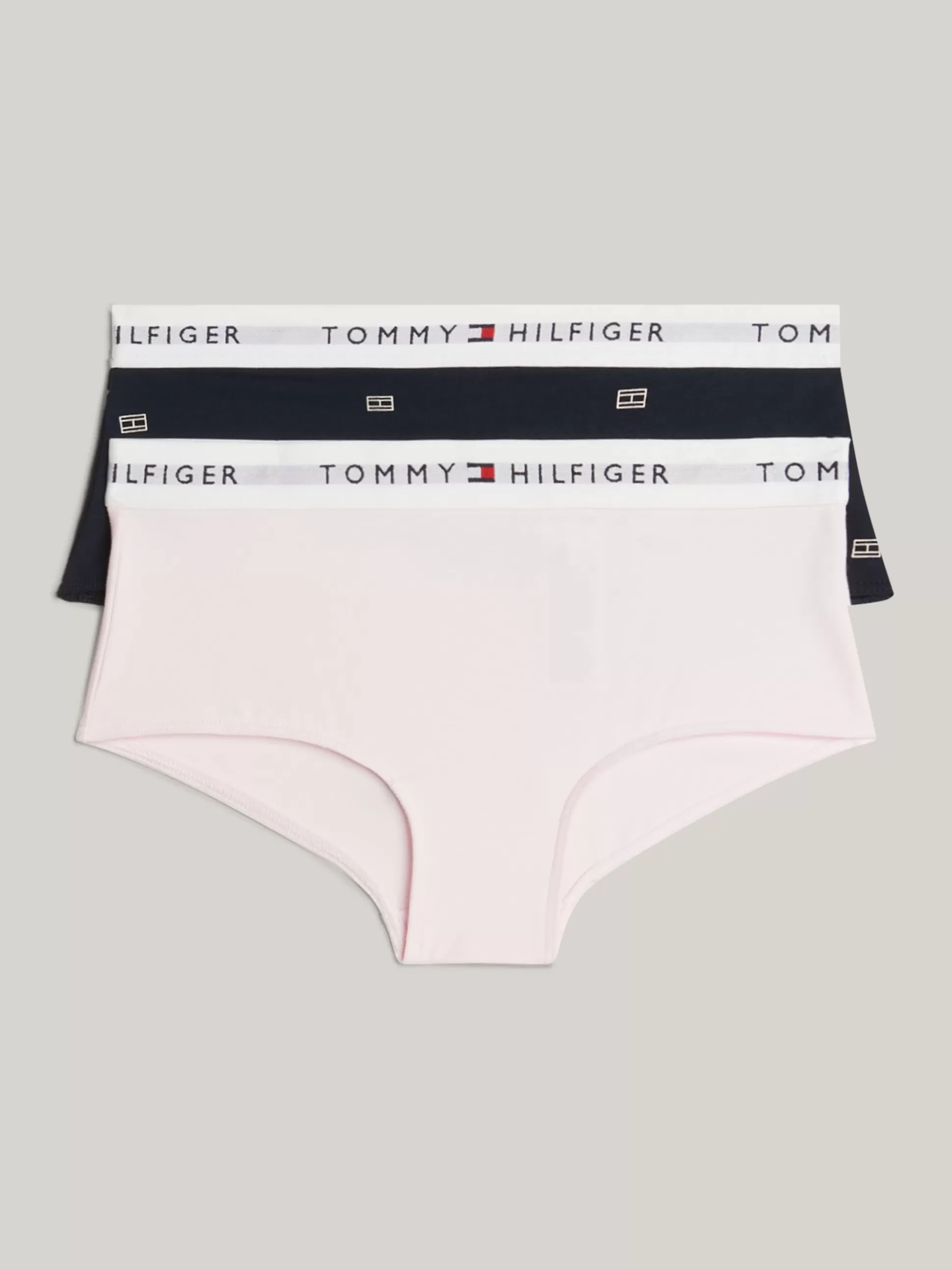 Dzieci Tommy Hilfiger Bielizna & Skarpetki^Zestaw 2 Par Fig Typu Hipster Z Nadrukiem