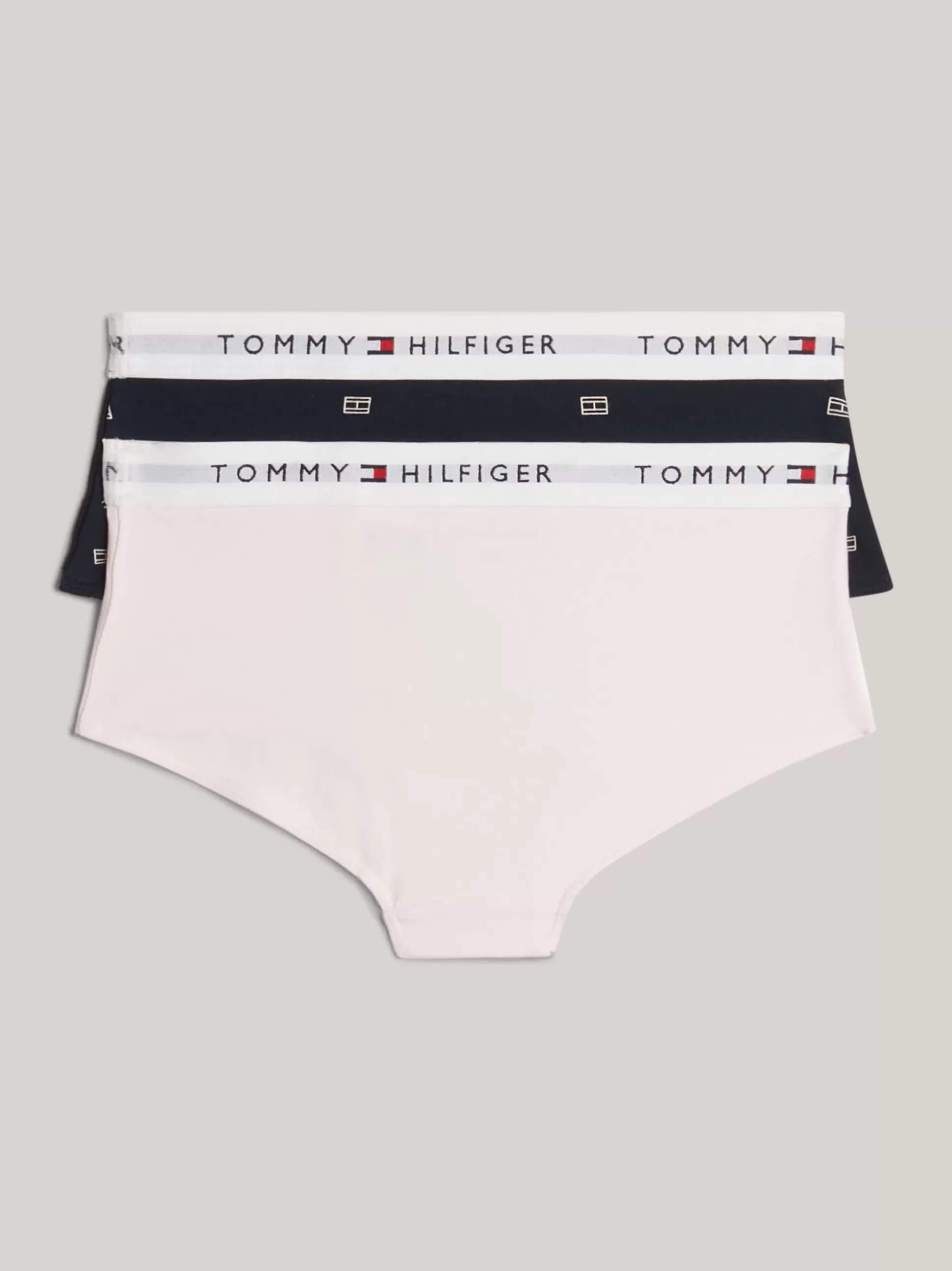 Dzieci Tommy Hilfiger Bielizna & Skarpetki^Zestaw 2 Par Fig Typu Hipster Z Nadrukiem