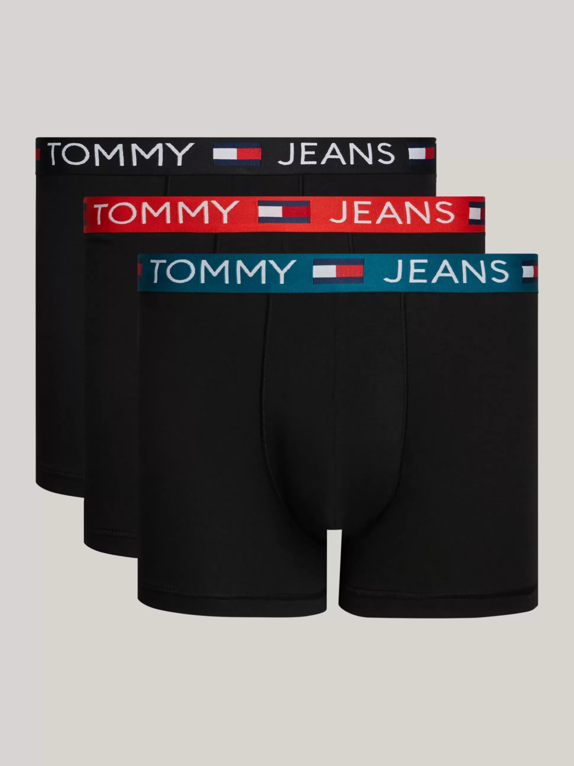 Tommy Hilfiger Kąpielówki | Multipacks^Zestaw 3 Par Bokserek Essential Z Logo Na Pasku