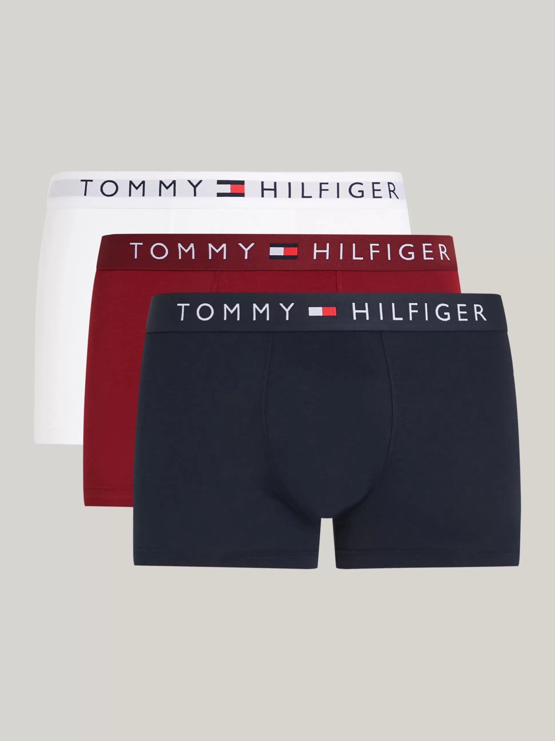 Tommy Hilfiger Kąpielówki | Multipacks^Zestaw 3 Par Bokserek TH Original Z Logo