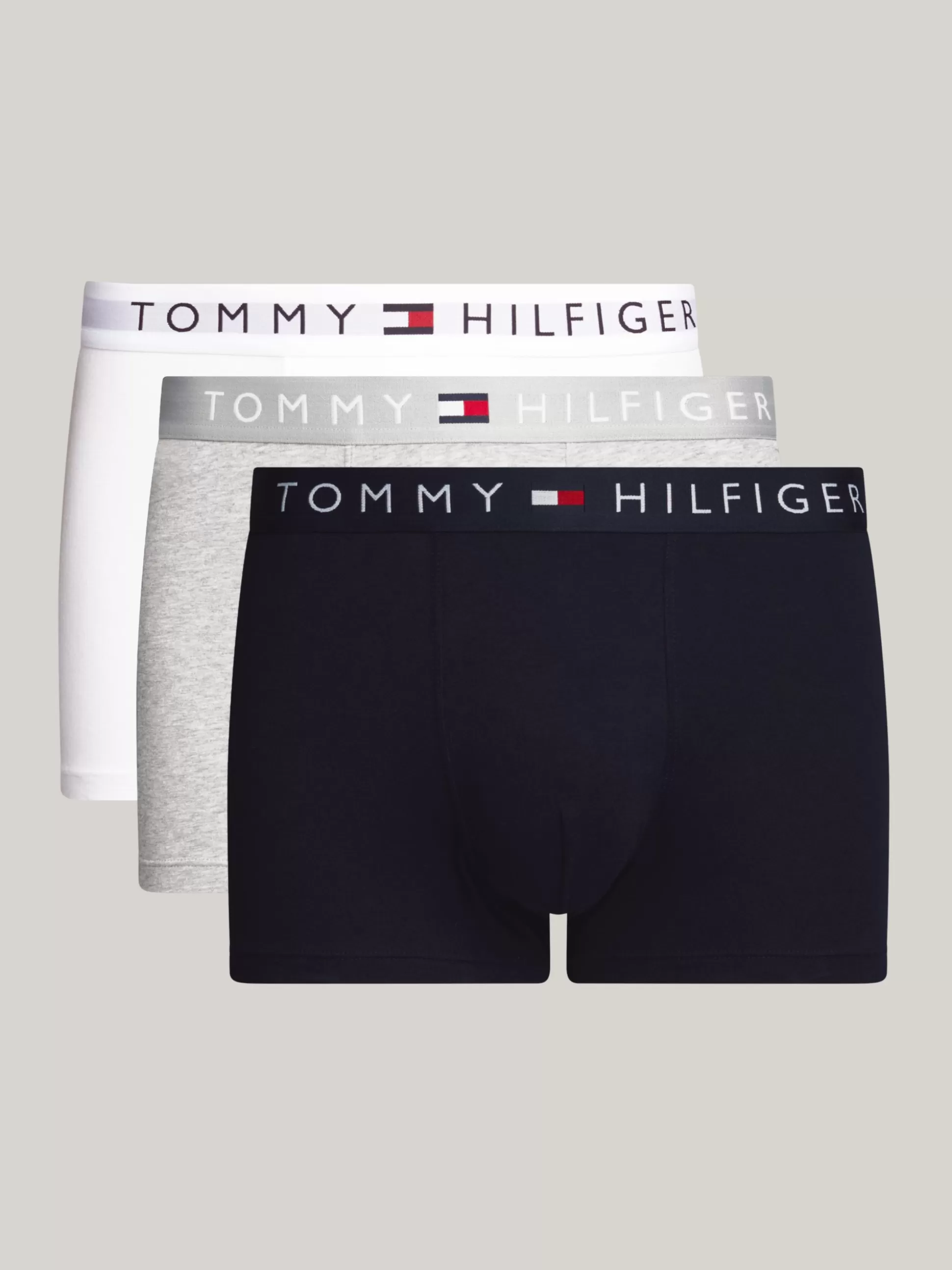 Tommy Hilfiger Kąpielówki | Multipacks^Zestaw 3 Par Bokserek TH Original Z Logo