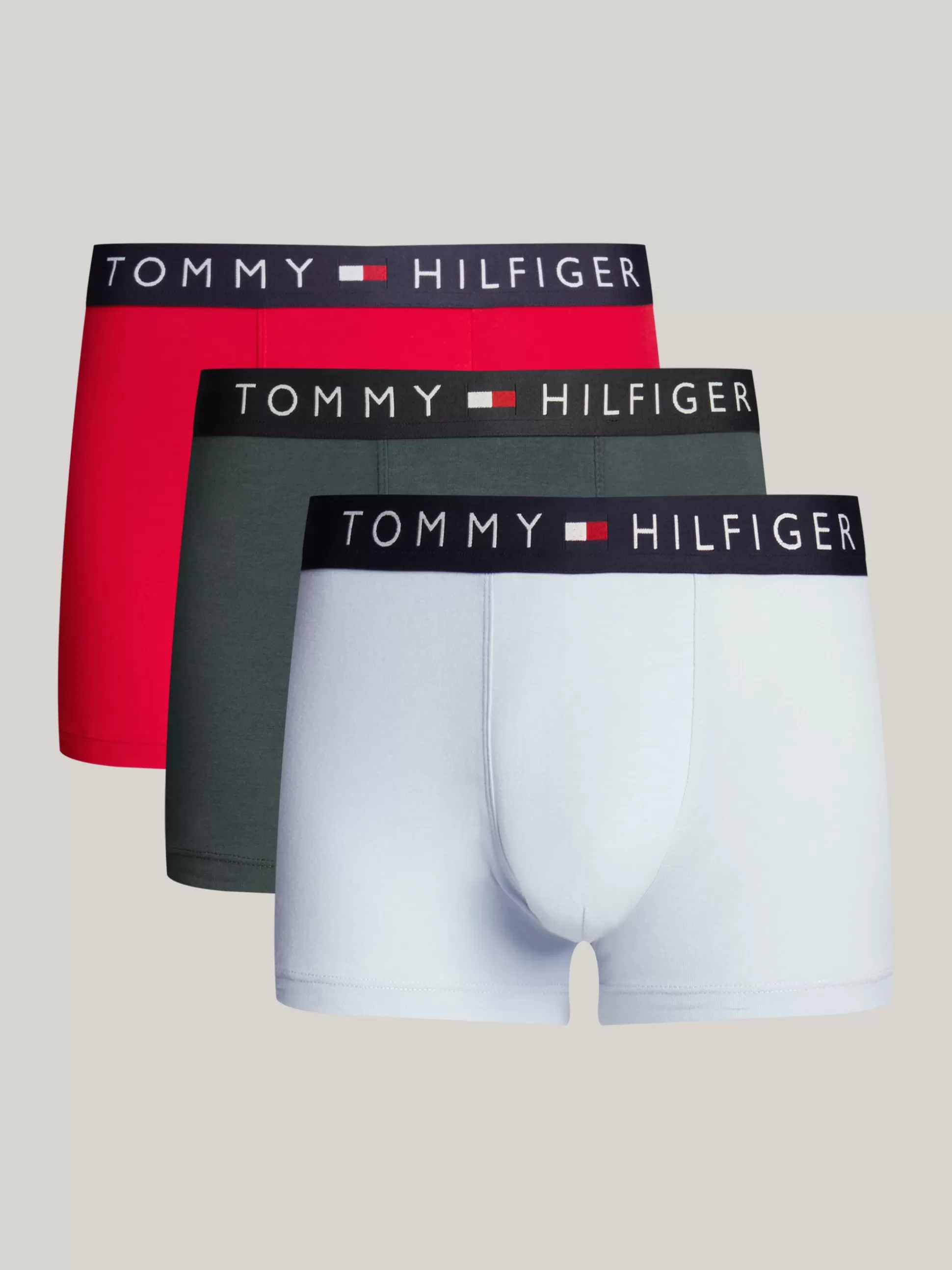 Tommy Hilfiger Kąpielówki | Bielizna^Zestaw 3 Par Bokserek TH Original Z Logo