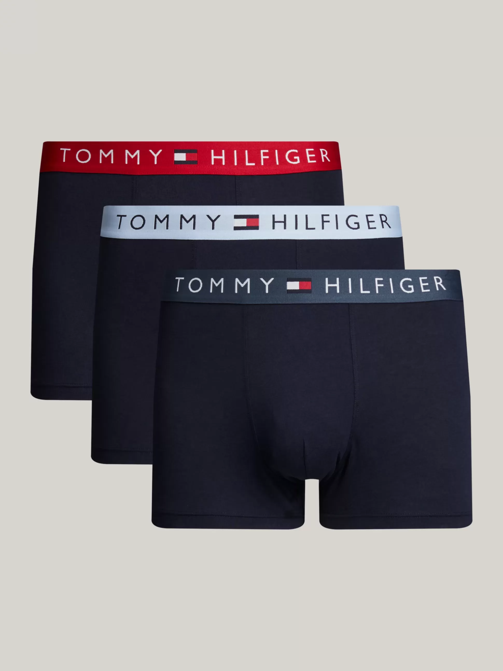 Tommy Hilfiger Kąpielówki | Bielizna^Zestaw 3 Par Bokserek TH Original Z Logo