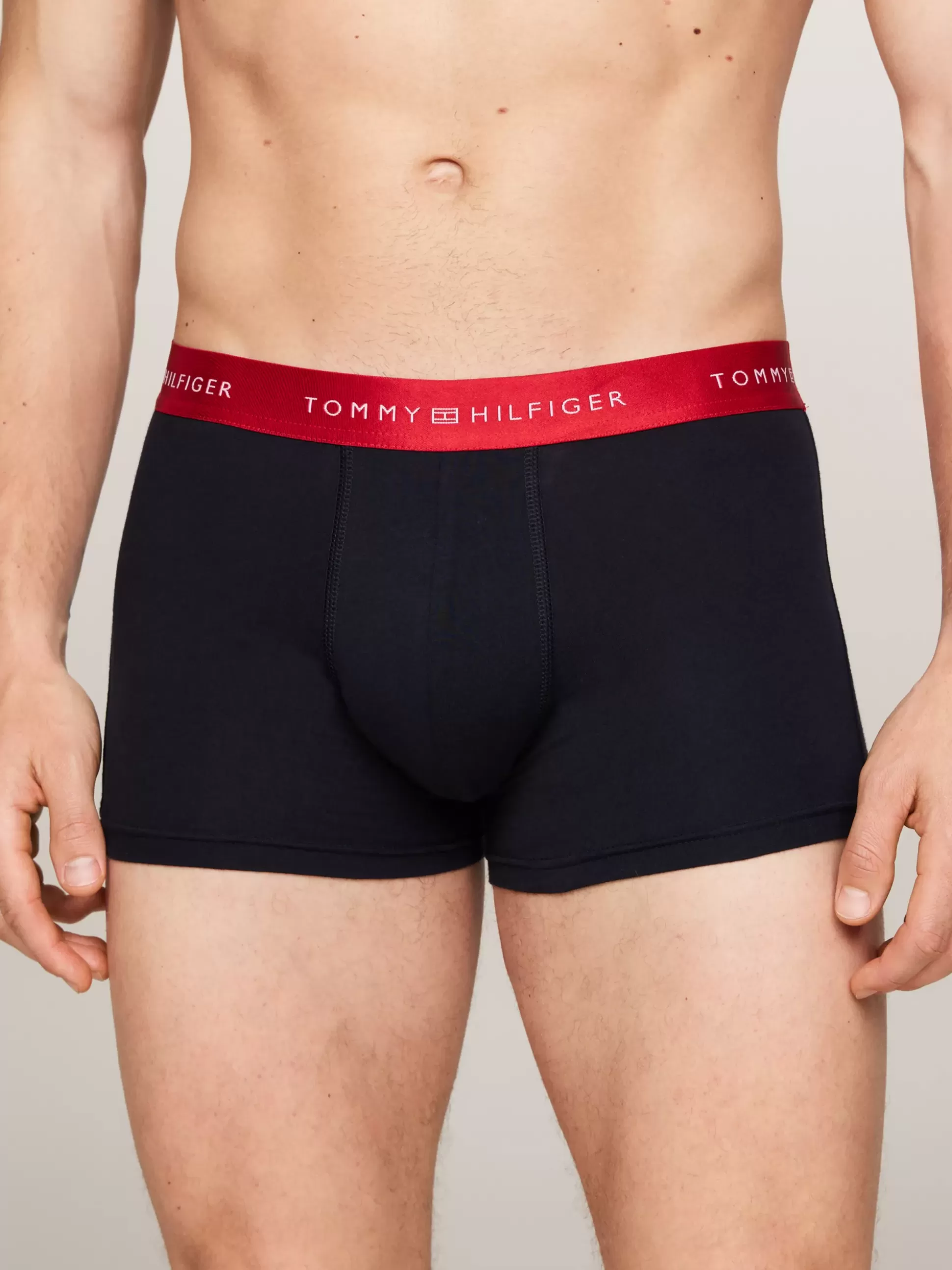 Tommy Hilfiger Kąpielówki | Bielizna^Zestaw 3 Par Bokserek Typu Trunks Z Logo