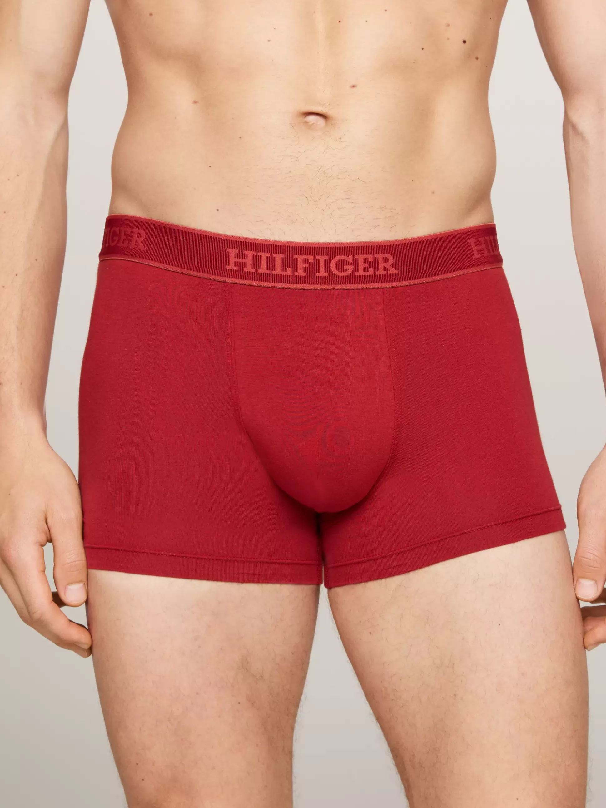 Tommy Hilfiger Kąpielówki | Bielizna^Zestaw 3 Par Bokserek Z Logo Hilfiger Monotype