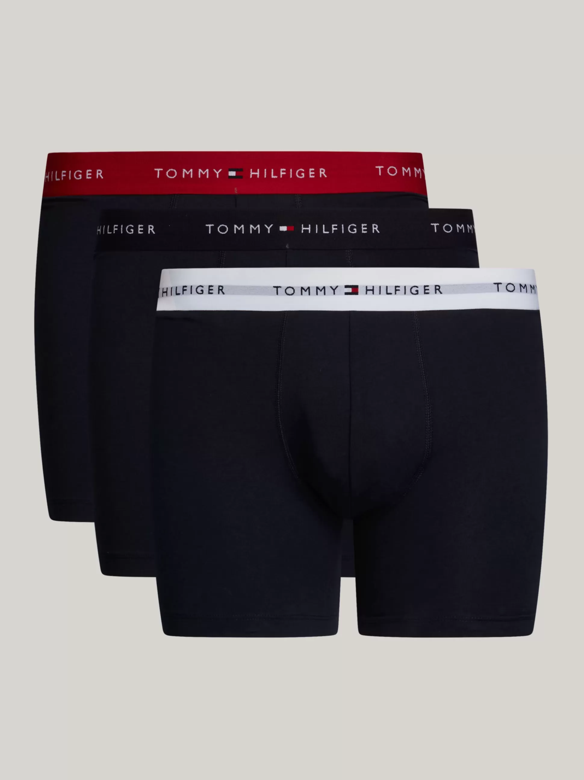 Tommy Hilfiger Bielizna^Zestaw 3 Par Bokserek Z Logo Na Pasku