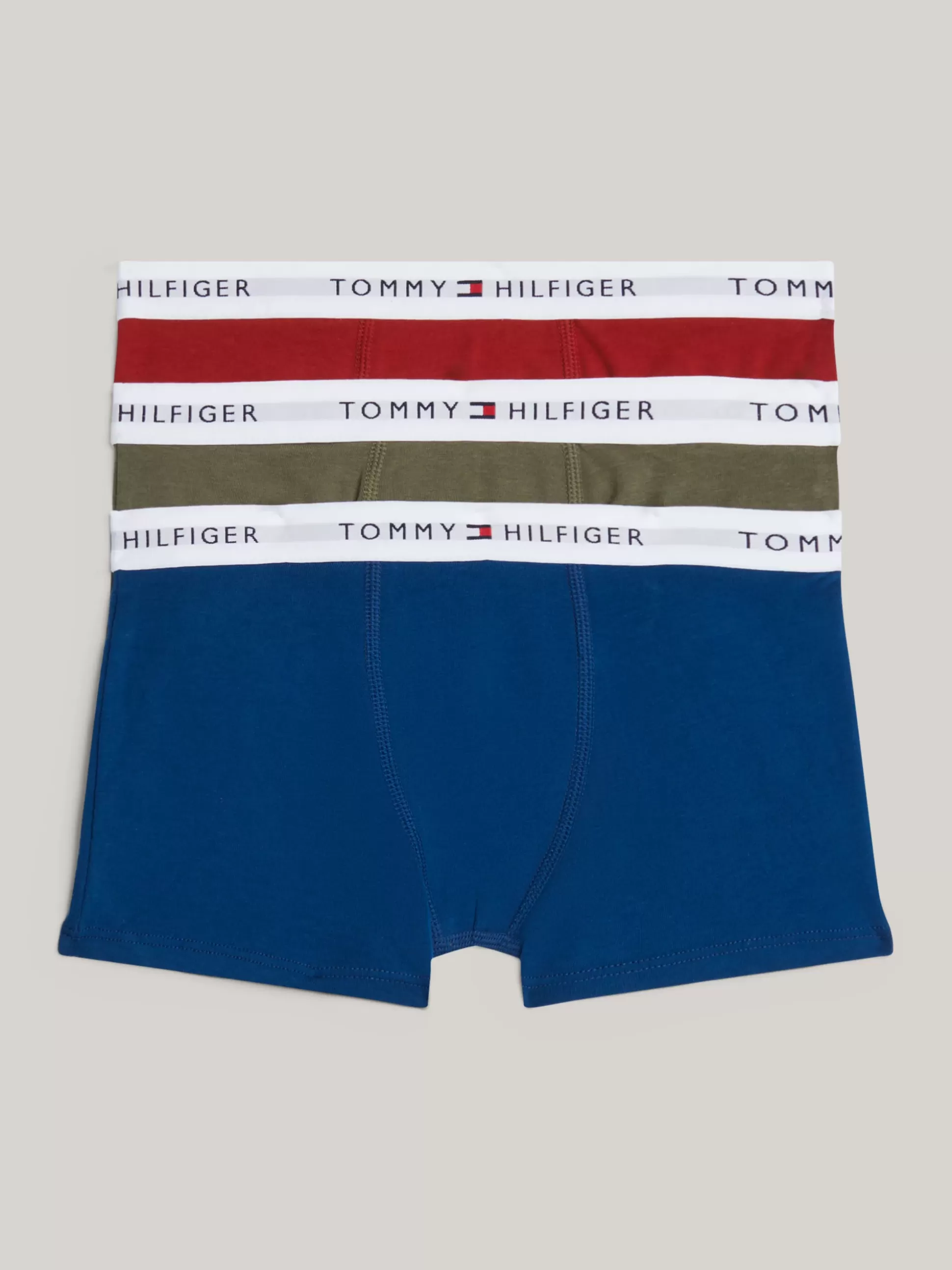 Dzieci Tommy Hilfiger Underwear & Socks^Zestaw 3 Par Obcisłych Bokserek Z Logo