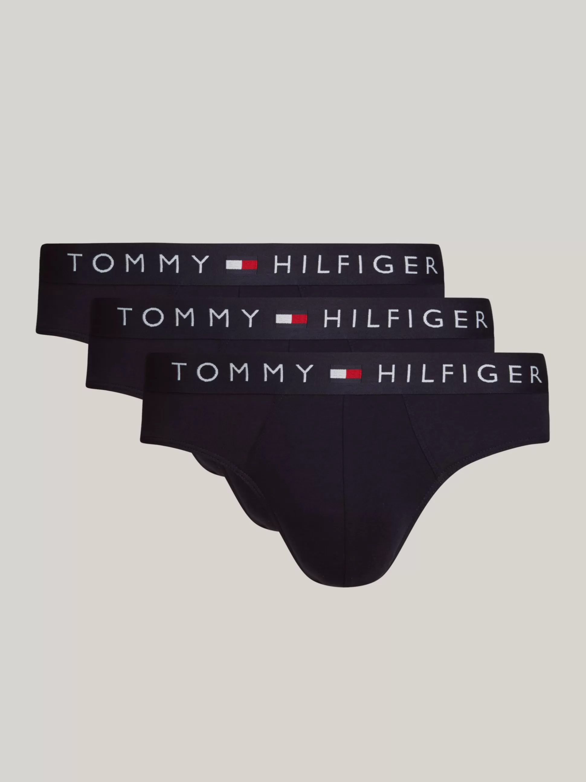 Tommy Hilfiger Obcisłe Bokserki | Bielizna^Zestaw 3 Par Slipów Z Logo TH Original