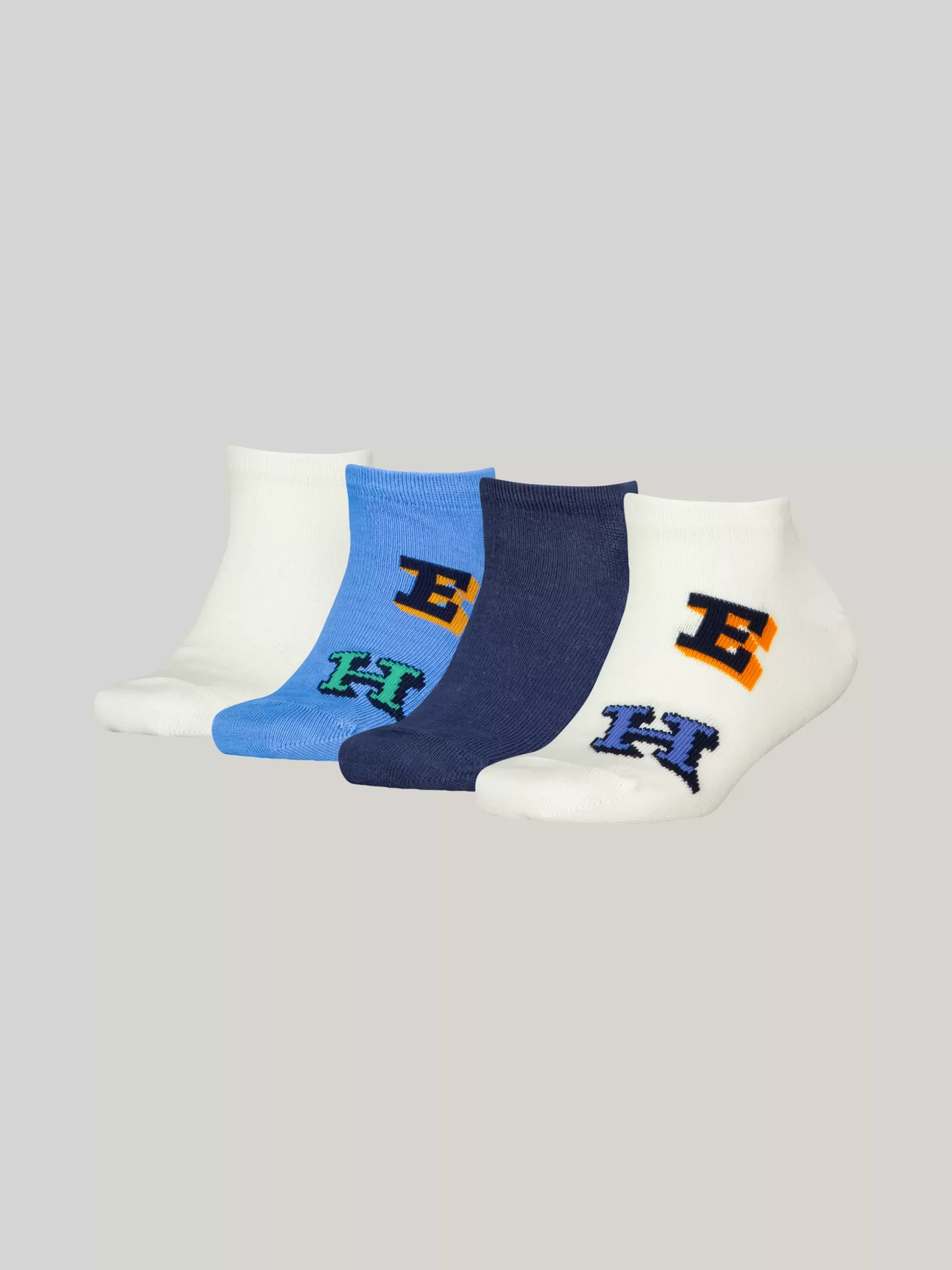 Dzieci Tommy Hilfiger Bielizna & Skarpetki | Underwear & Socks^Zestaw 4 Par Skarpetek Sportowych Z Logo