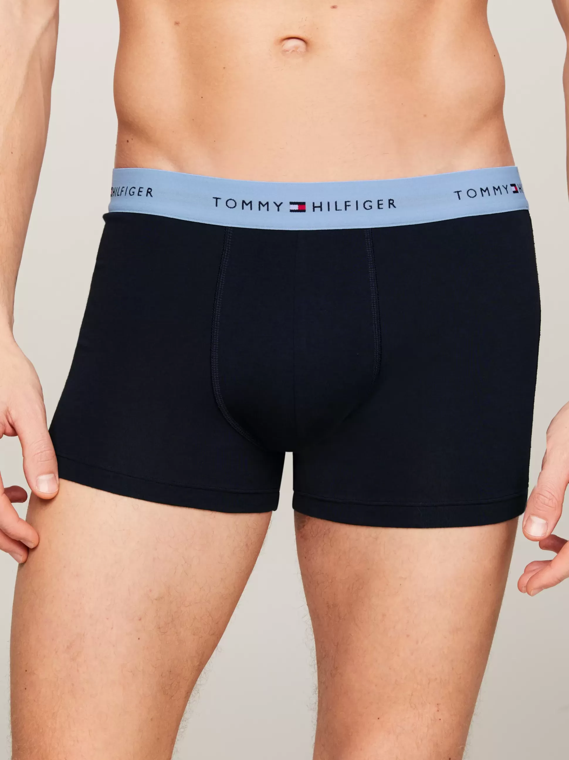 Tommy Hilfiger Kąpielówki | Multipacks^Zestaw 5 Par Bokserek Z Kontrastowym Paskiem