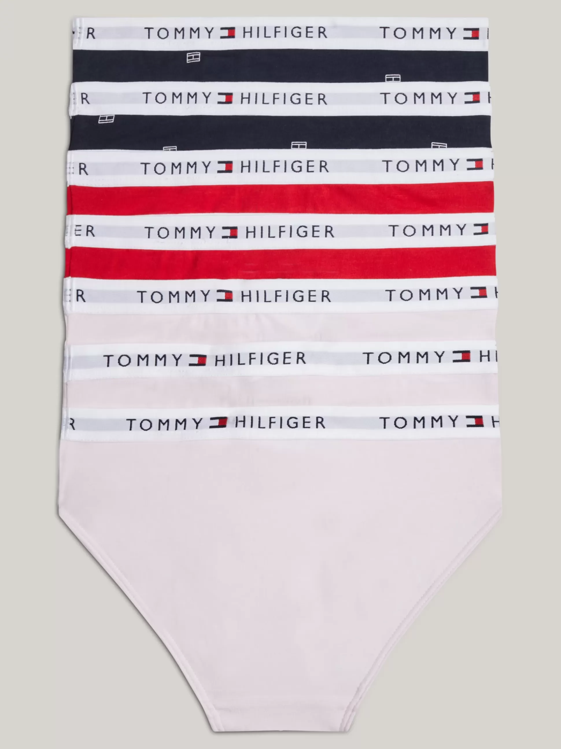 Dzieci Tommy Hilfiger Bielizna & Skarpetki^Zestaw 7 Par Fig Z Logo Na Pasku I Nadrukiem