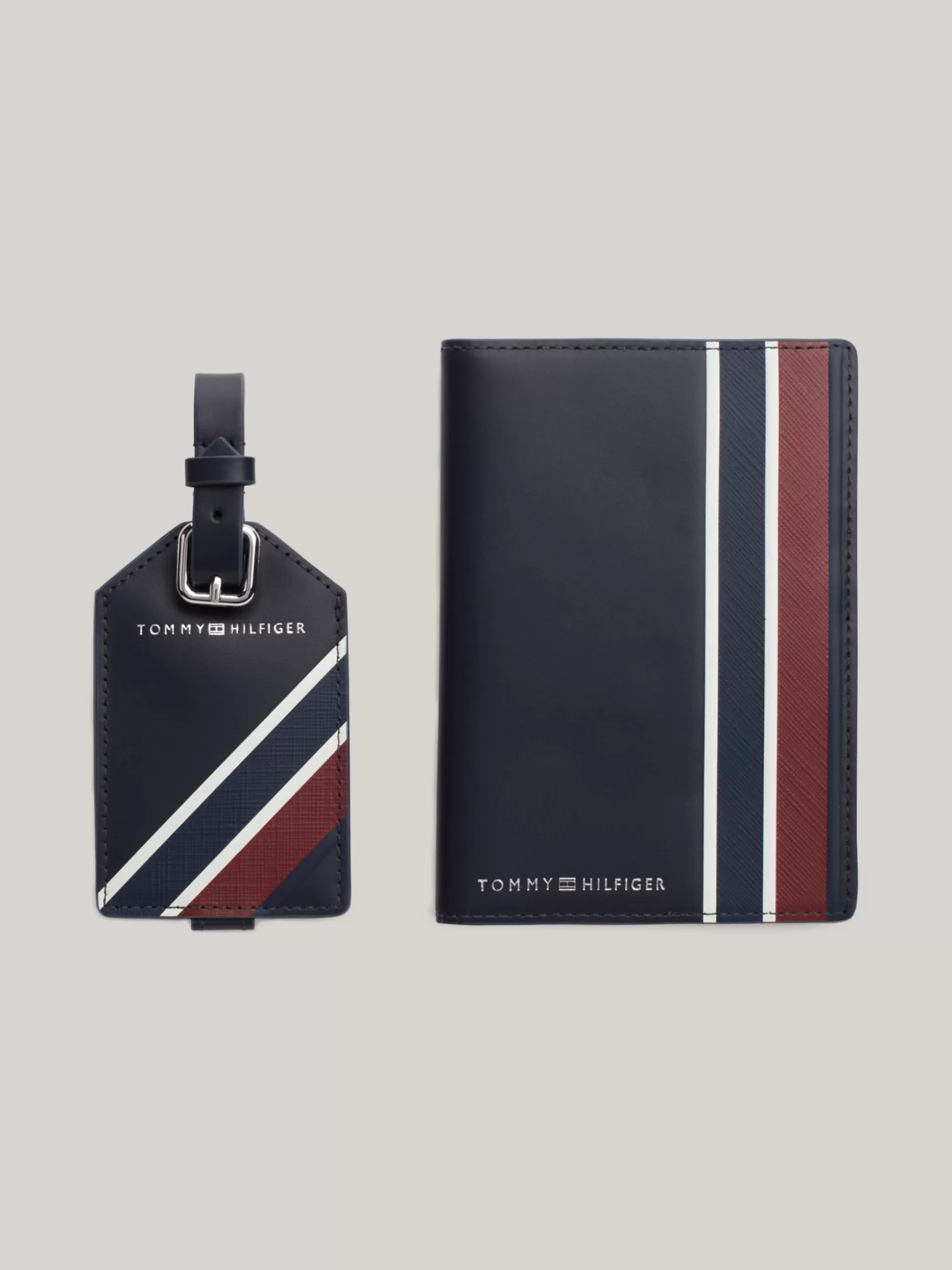 Tommy Hilfiger Portfele & Breloczki Do Kluczy^Zestaw: Etui Na Paszport I Zawieszka Na Bagaż