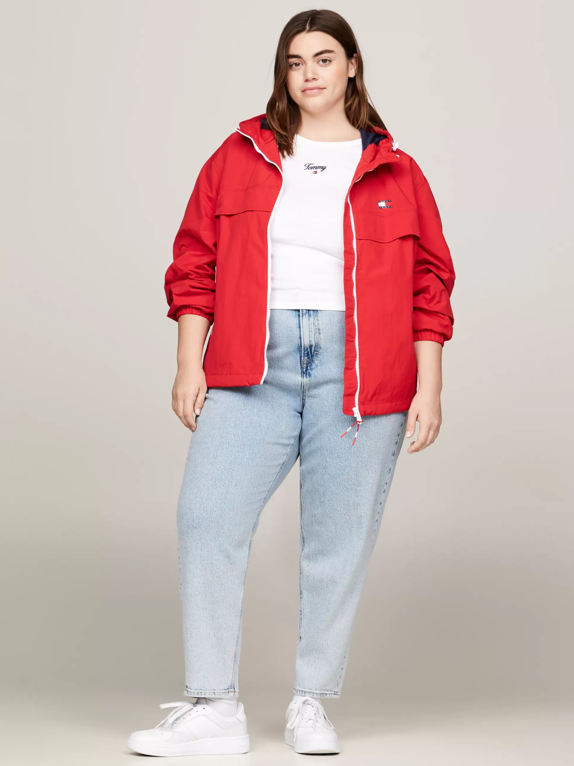 Tommy Hilfiger Jeansy^Zwężane Jeansy Mom Fit Z Kolekcji Curve