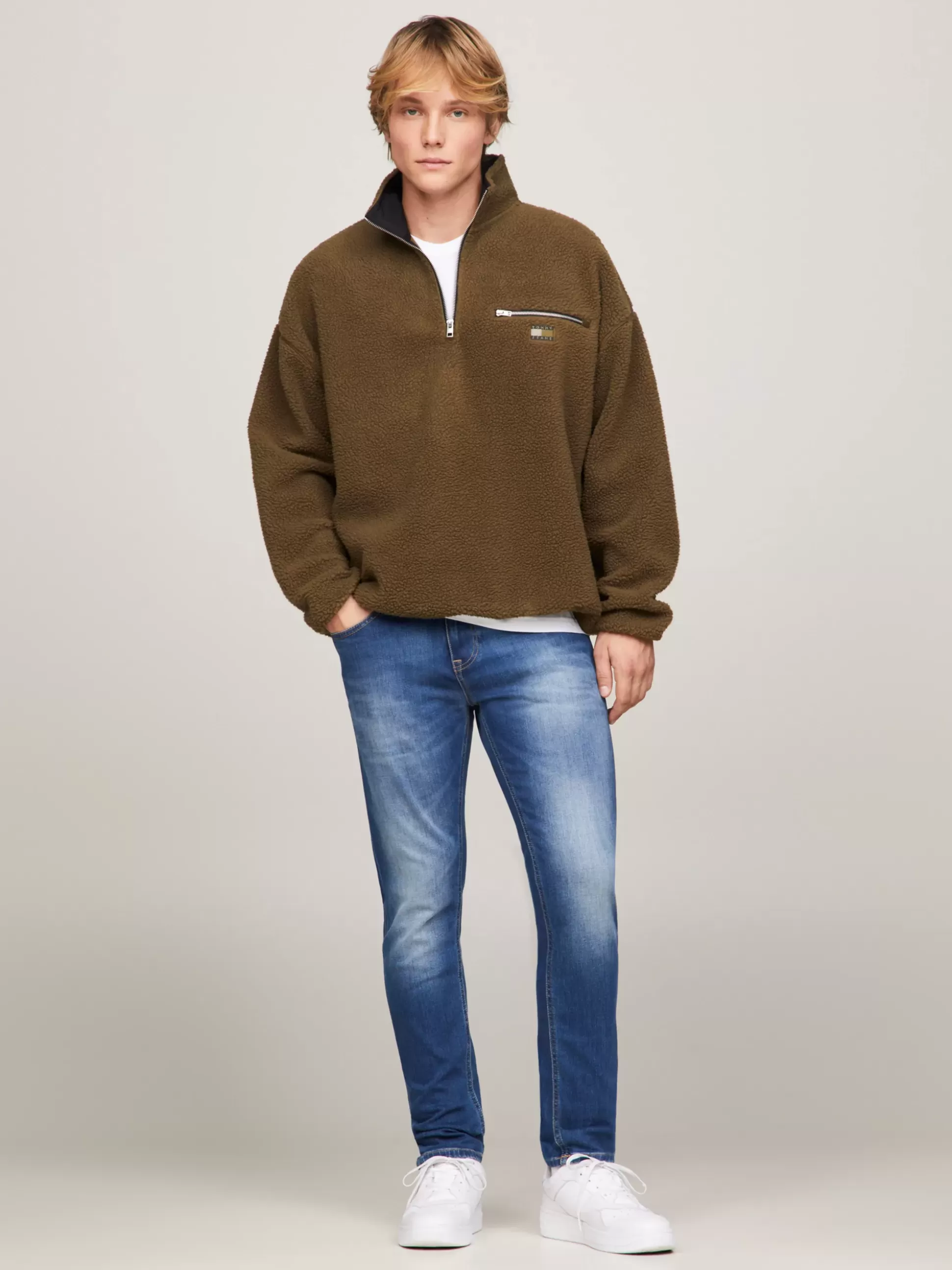 Tommy Hilfiger Jeansy^Zwężane Jeansy O Wąskim Kroju